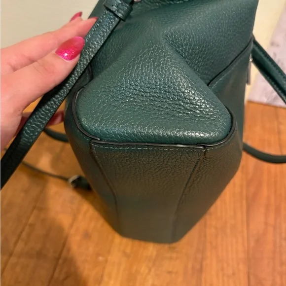 Coach Green Leather Purse - Picture 9 of 11